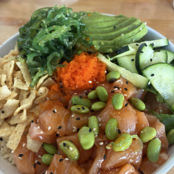 NDMK Fish House - Salmon poke bowl - Sushi Bars Near Me - Avalon, California