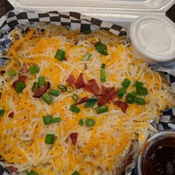 Phat Girlz BBQ and Catering - Baked potatoe