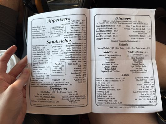 Menu photo 3 Ray's Drive In Kokomo, IN