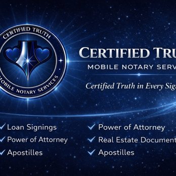 Certified Truth Mobile Notary Services - Notaries Near Me Certified Truth Mobile Notary Services - Notaries Near Me
