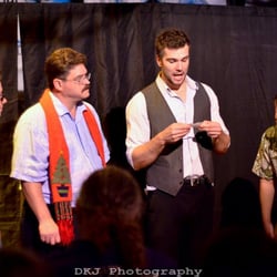 Think Fast Improv - Lines From a Hat with Aaron, John Mustache, David B, and Drew from the 100th show