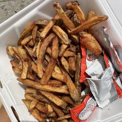 Blue Bird Burgers - Lemon pepper fries