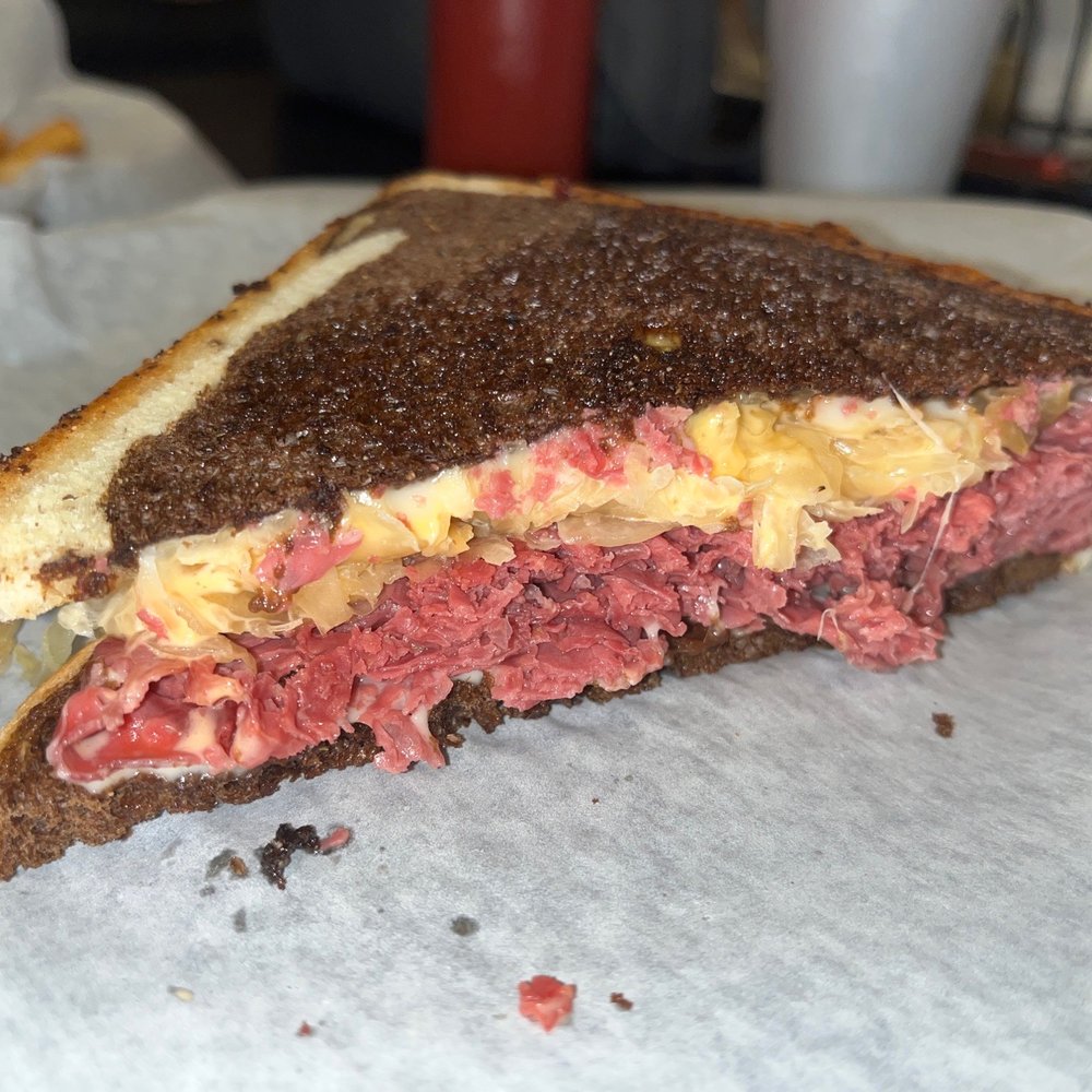 Main Street Deli - Grilled Corned Beef Reuben - Delis Near Me - Garland, Texas Main Street Deli - Grilled Corned Beef Reuben - Delis Near Me - Garland, Texas