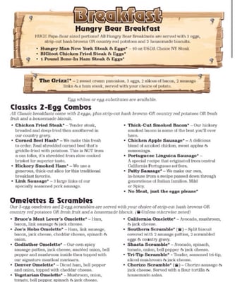 Menu photo 8 Black Bear Diner - Sandy Sandy, UT Menu photo 8 Black Bear Diner - Sandy Sandy, UT