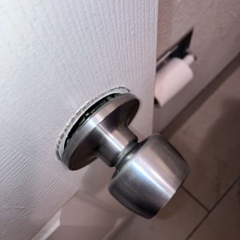 Super 8 by Wyndham Corning - Bathroom door - Hotels Near Me - Corning, California Super 8 by Wyndham Corning - Bathroom door - Hotels Near Me - Corning, California