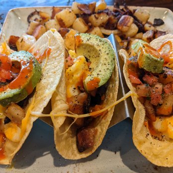 First Watch - Veg tacos, sub pots. No meat. Side of potatoes. - Breakfast & Brunch Near Me - Cedar Park, Texas First Watch - Veg tacos, sub pots. No meat. Side of potatoes. - Breakfast & Brunch Near Me - Cedar Park, Texas