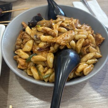 3 He Noodles - Cat ear noodles with pork - Chinese Near Me - Temple City, California 3 He Noodles - Cat ear noodles with pork - Chinese Near Me - Temple City, California