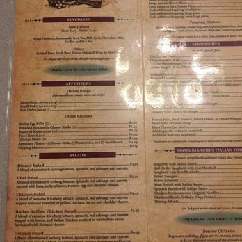 Bianchi's Hilltop Restaurant - Menu - Pizza Near Me - Des Moines, Iowa Bianchi's Hilltop Restaurant - Menu - Pizza Near Me - Des Moines, Iowa