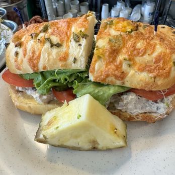 Mezzo - Chicken salad + jalapeño cheese roll - Sandwiches Near Me - Berkeley, California