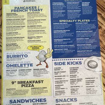 Morning Glory - Menu side 1 - Breakfast & Brunch Near Me - Satellite Beach, Florida