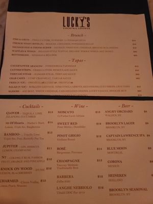Menu photo 3 Lucky’s Cocktail Lounge Brooklyn, NY