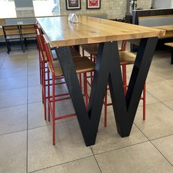 Wendy's - New tables