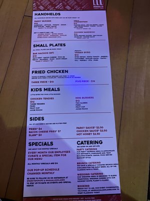 Menu photo 3 Mahall's Lakewood, OH