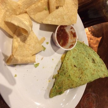 Guru's Cafe - I forgot to snap a photo until after I'd eaten 2/3 of my yummy quesadilla. Could have used more than one salsa cup. - Coffee & Tea Near Me - Provo, Utah Guru's Cafe - I forgot to snap a photo until after I'd eaten 2/3 of my yummy quesadilla. Could have used more than one salsa cup. - Coffee & Tea Near Me - Provo, Utah