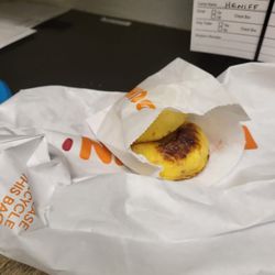 My omelet bites that were thrown in a bag with crumpled napkins on top instead of the neat box they standardly come in.
