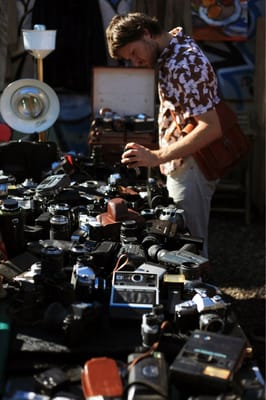 Mauerpark Flohmarkt by null
