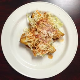 Tacos Dorados De Pollo