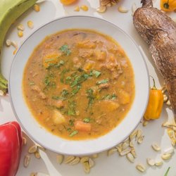 MaydaKookt - Please come and try our delicious veggie soup! Completely vegan with lots of South American flavor