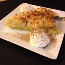 Trattoria Florida - Le crumble aux pommes ! Un délices !
