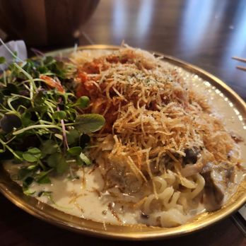 Anytime Kitchen  - Kimchi cream ramyon - Korean Near Me - New York, New York