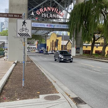 Granville Island - Entrance to Granville Island - Shopping Centers Near Me - Vancouver, British Columbia