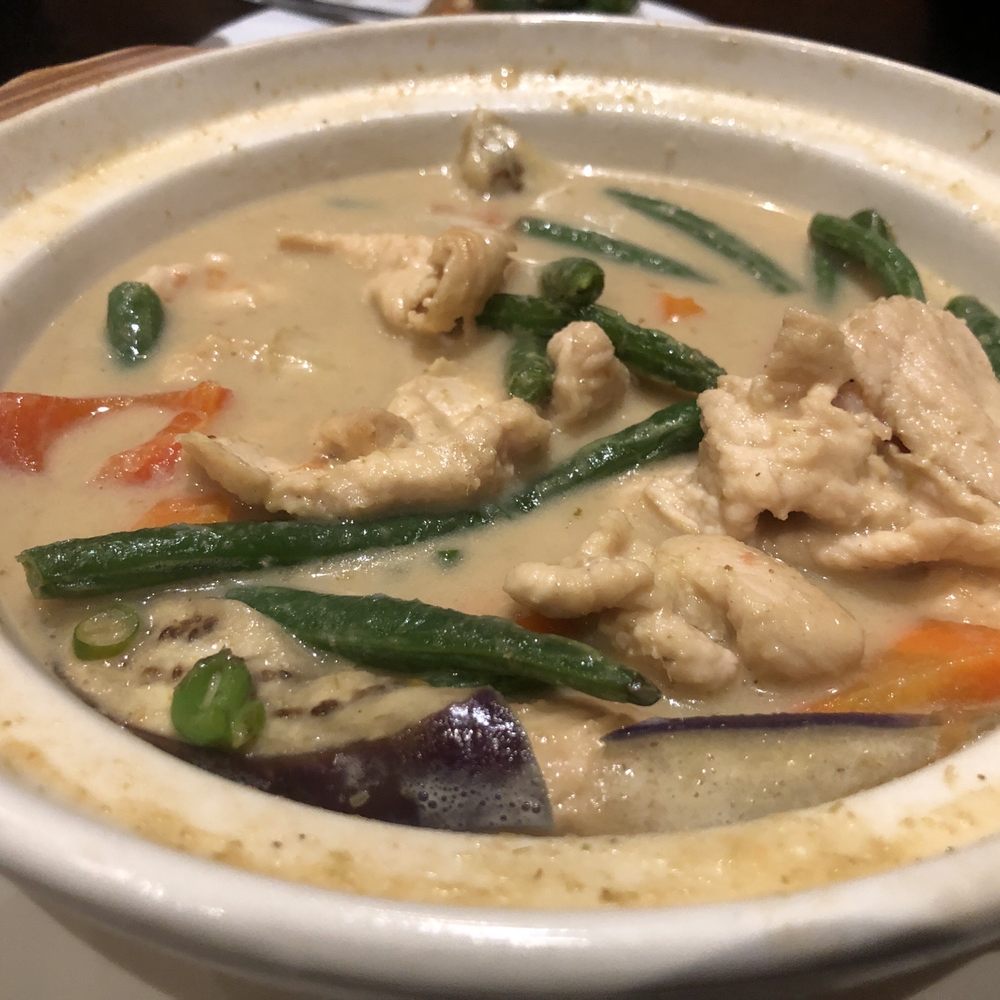 Penang - Green Curry Chicken In Clay Pot - Malaysian Near Me - Philadelphia, Pennsylvania Penang - Green Curry Chicken In Clay Pot - Malaysian Near Me - Philadelphia, Pennsylvania