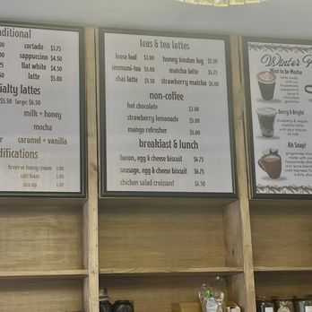 Home Grounds - Current menu. - Coffee & Tea Near Me - Greensboro, North Carolina