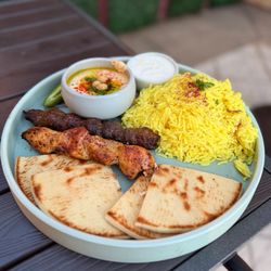 Kabob House - Combo Kabob Plate with Kafta and Chicken