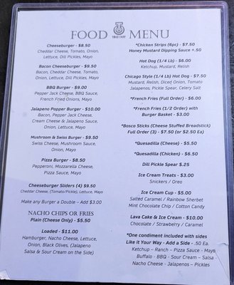Menu photo 1 Time Out Ames, IA Menu photo 1 Time Out Ames, IA