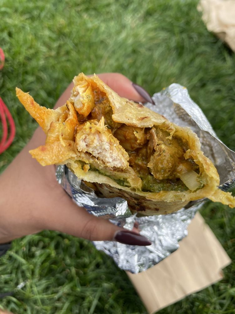 Food from Roti Roll Bombay Frankie