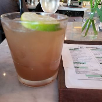 AMBAR Restaurant, Clarendon - Painkiller cocktail - Modern European Near Me - Arlington, Virginia