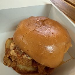 Nansville Hot Chicken sammie