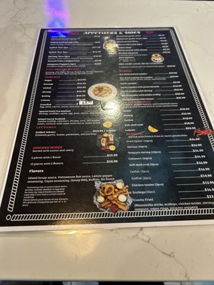 Menu photo 7 Crawfish Island Federal Way, WA