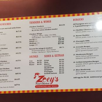 Zoey's Fried Chicken Sandwiches - Menu for all the goodness!! - Chicken Wings Near Me - Everett, Washington Zoey's Fried Chicken Sandwiches - Menu for all the goodness!! - Chicken Wings Near Me - Everett, Washington