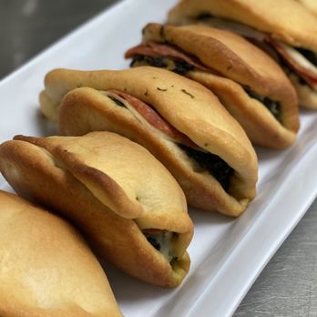 Mario’s Kitchen & Catering - Stuffed Calzones with spinach, pepperoni and cheese - Sandwiches Near Me - Johnston, Rhode Island