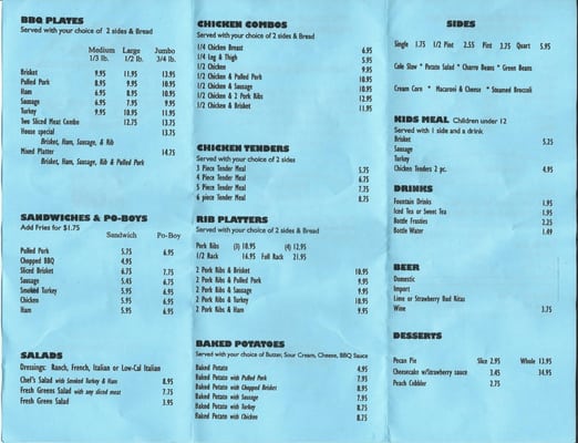 Menu photo 6 Blanco BBQ San Antonio, TX Menu photo 6 Blanco BBQ San Antonio, TX