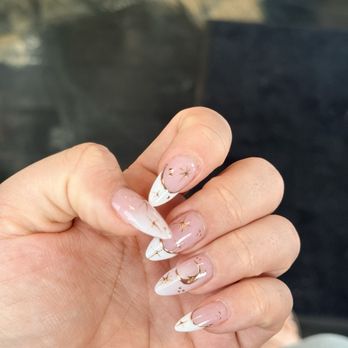 Charming Nail Lounge - Custom nail set from Michelle and Tony - Nail Salons Near Me - Newport Beach, California