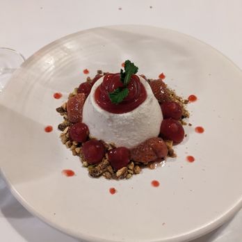 Osteria Crescendo - Panna Cotta - was mushier than I'd like - Italian Near Me - Westwood, New Jersey Osteria Crescendo - Panna Cotta - was mushier than I'd like - Italian Near Me - Westwood, New Jersey