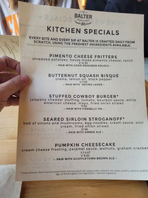 Menu photo 8 Balter Beerworks Knoxville, TN