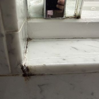 Newport Beach Hotel - Mildew/mold in front of shower,  not even in a hidden place - Hotels Near Me - Newport Beach, California