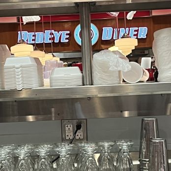 RedEye Diner - Red eye diner view from bar. - Diners Near Me - Charlotte, North Carolina