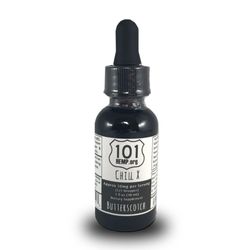 101 CBD | Ventura - Chill X - Butterscotch - for relaxation, anxiety, stress and sleep (also comes in a variety of flavors and strengths)