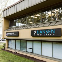 Hansen Foot & Ankle: Nathan Hansen, DPM - Look for our big sign.