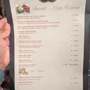 Bella Italia - Menu - Restaurants Near Me