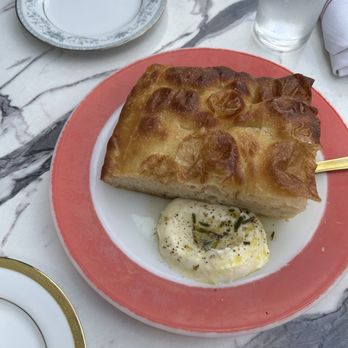 Mama’s on Main - Focaccia with whipped ricotta - Wine Bars Near Me - Covington, Kentucky