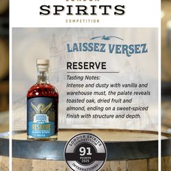 Laissez Versez - London Spirits competition-2025