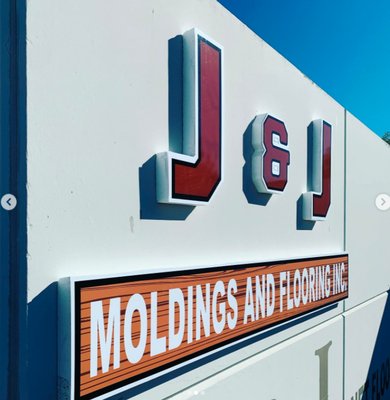 Channel Letter Sign - Custom channel letter sign for our friends at J&J moldings. Contact us for any signs or channel letter sign. Channel Letter Sign - Custom channel letter sign for our friends at J&J moldings. Contact us for any signs or channel letter sign.
