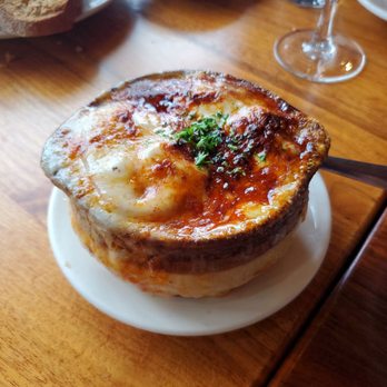 The Walpack Inn - Delicious French onion soup. - Seafood Near Me - Wallpack Center, New Jersey