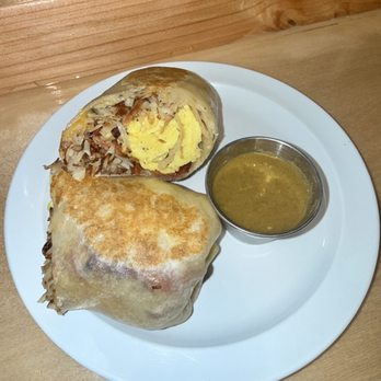The Lost Bean - bacon burrito ($14) - Coffee & Tea Near Me - Irvine, California The Lost Bean - bacon burrito ($14) - Coffee & Tea Near Me - Irvine, California