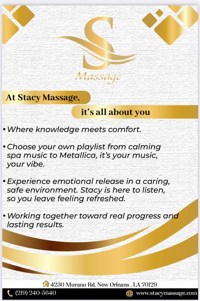Stacy massage  Logo